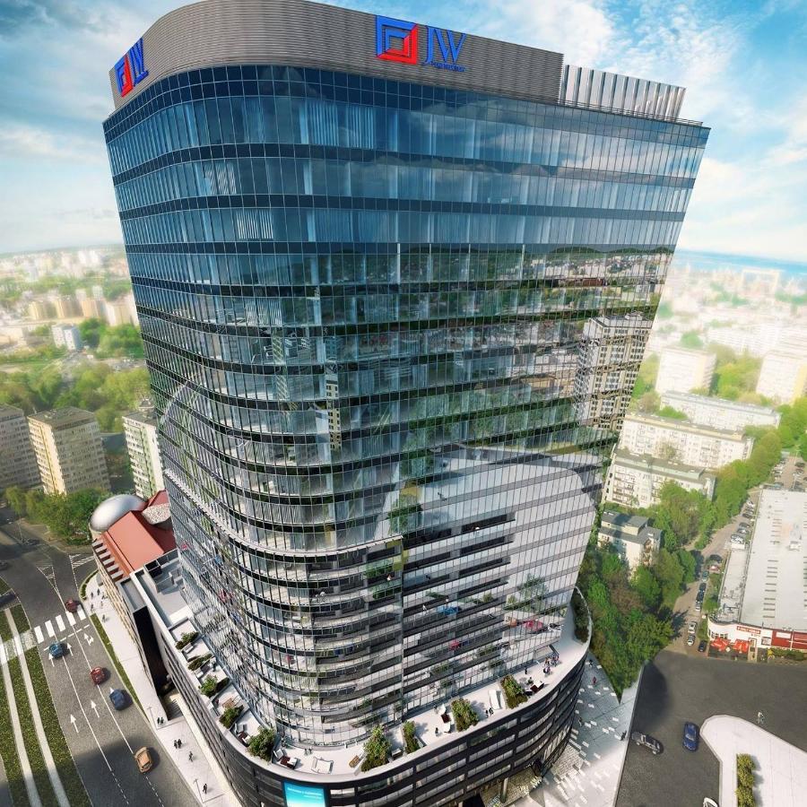 Apartament Flaming Hanza Tower Щецин Экстерьер фото
