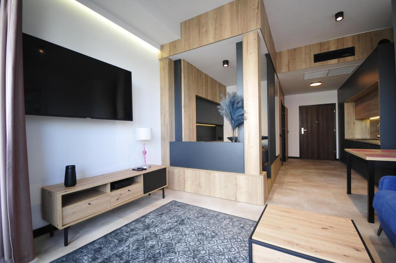 Apartament Flaming Hanza Tower Щецин Экстерьер фото